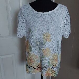 Floral Lace Women's Top
